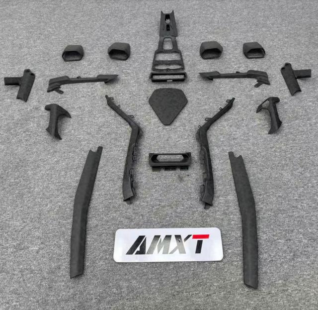 Dry Carbon Fiber EVO Interior Trims Cover Body Kits for Lamborghini Huracan LP580 610
