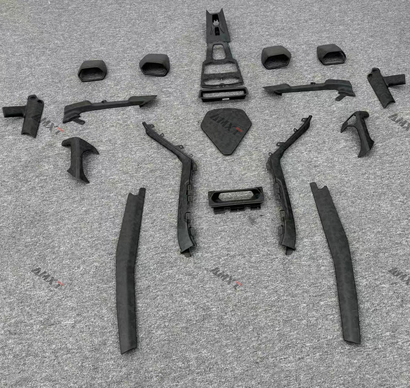 Dry Carbon Fiber EVO Interior Trims Cover Body Kits for Lamborghini Huracan LP580 610