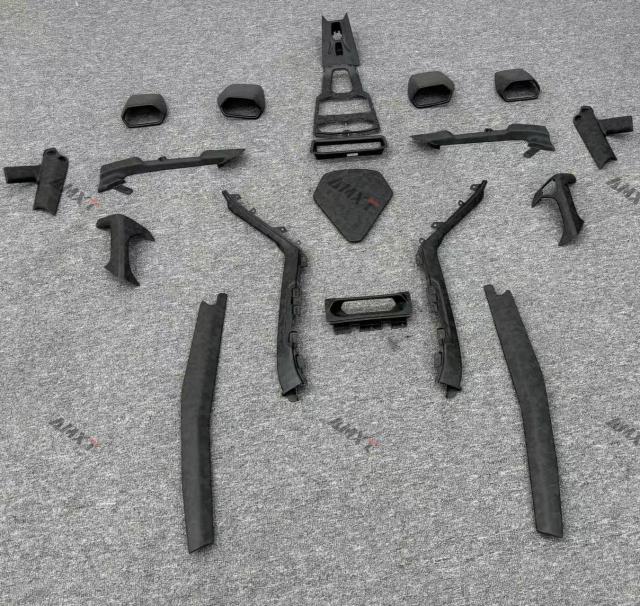 Dry Carbon Fiber EVO Interior Trims Cover Body Kits for Lamborghini Huracan LP580 610