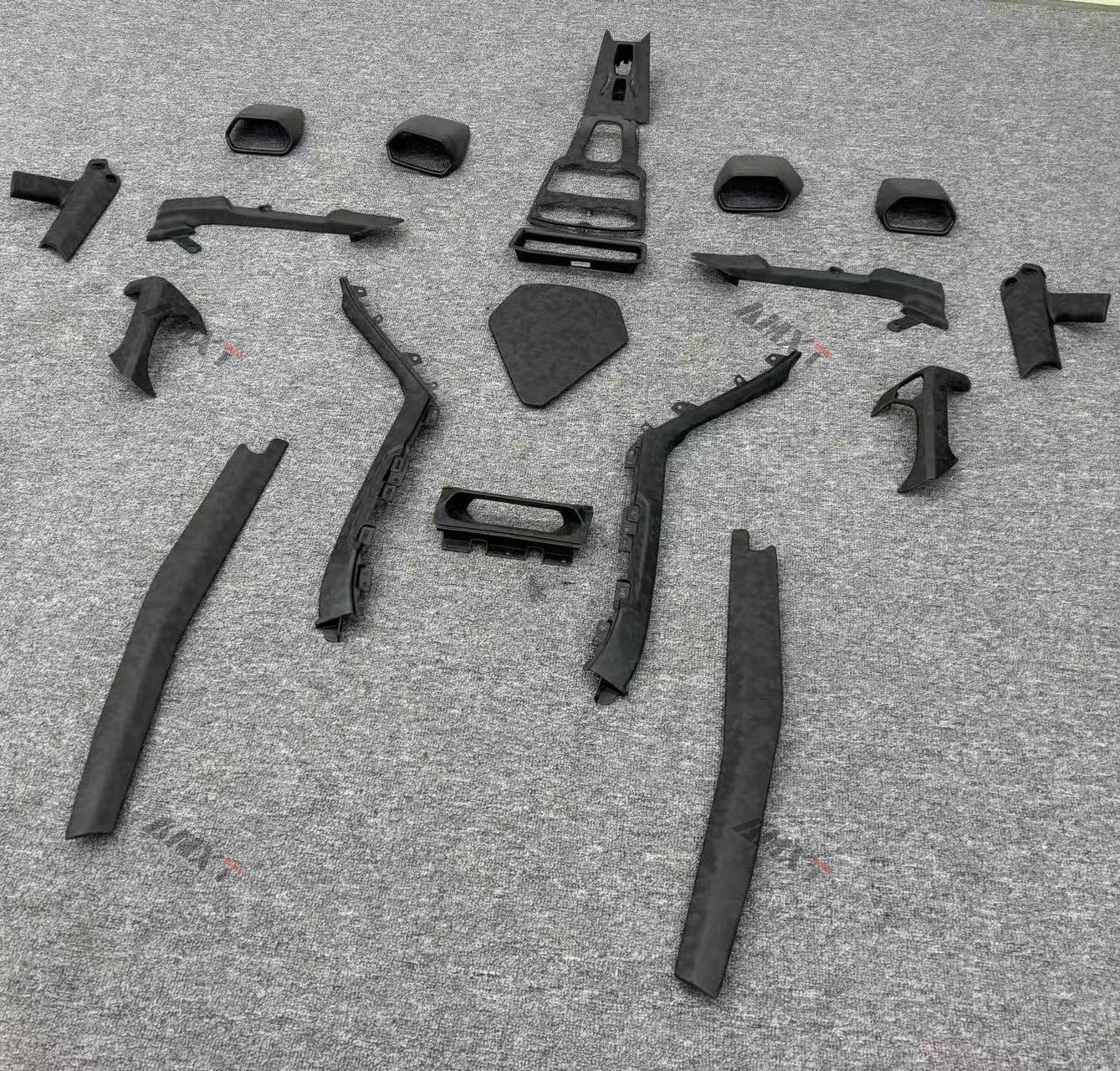 Dry Carbon Fiber EVO Interior Trims Cover Body Kits for Lamborghini Huracan LP580 610
