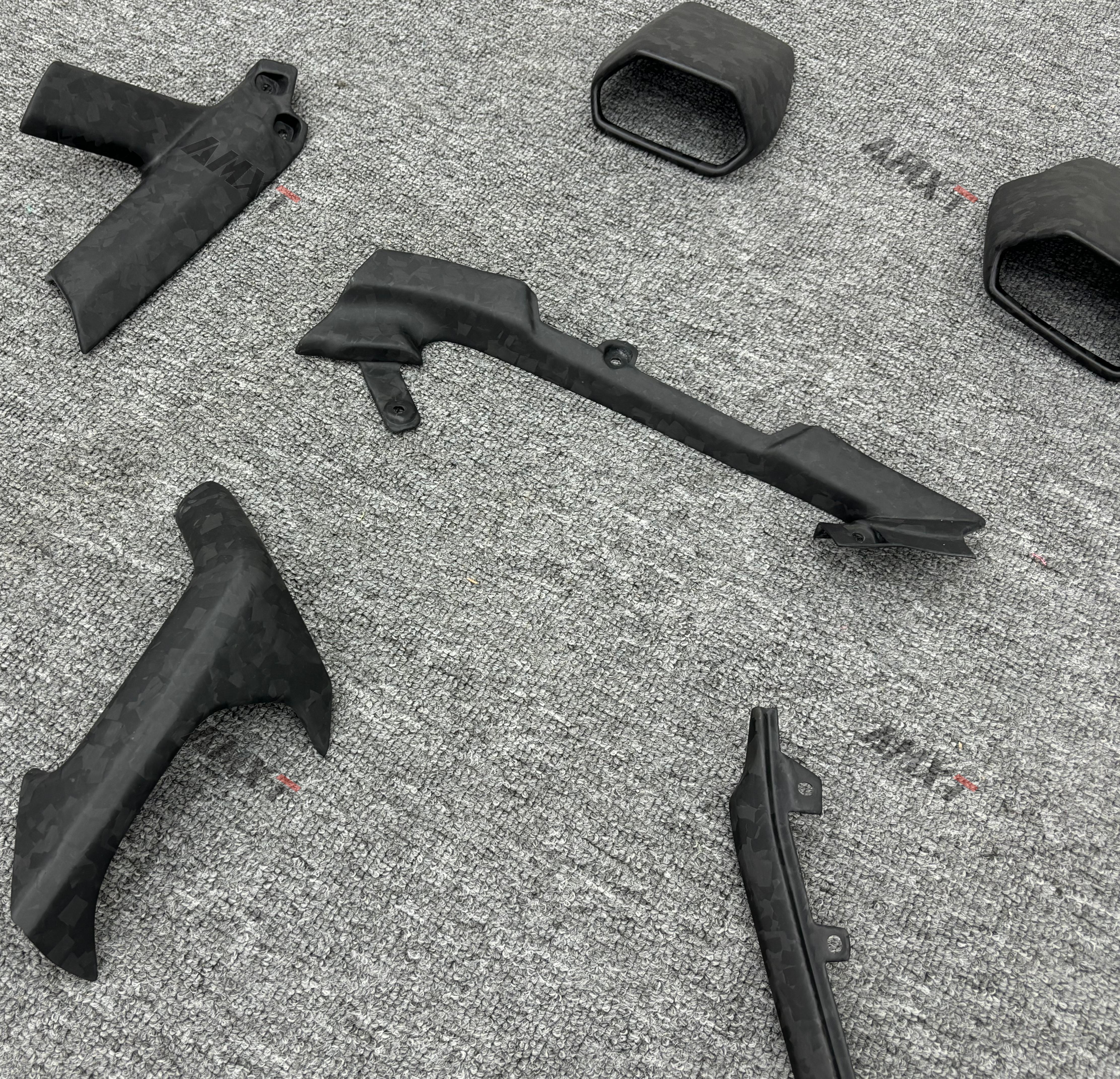 Dry Carbon Fiber EVO Interior Trims Cover Body Kits for Lamborghini Huracan LP580 610