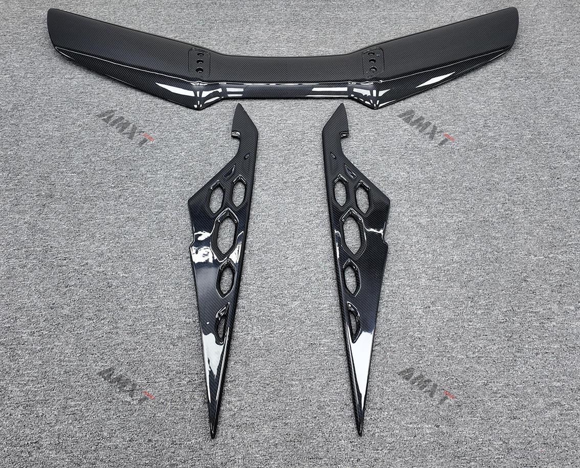 Dry Carbon Fiber DUKE Wing Car Rear Spoiler for Lamborghini Revuelto