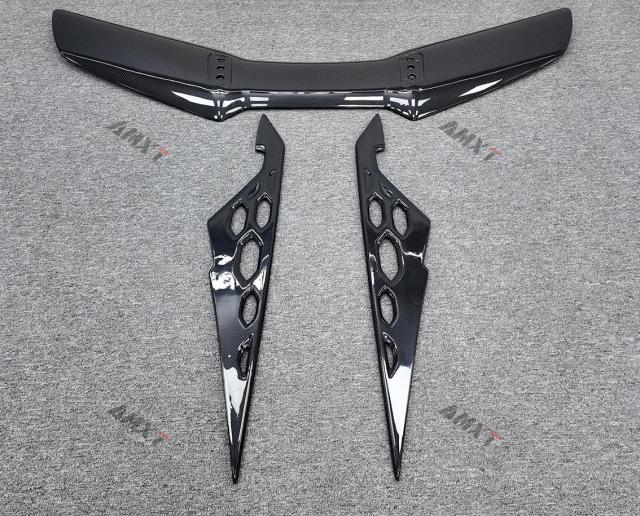 Dry Carbon Fiber DUKE Wing Car Rear Spoiler for Lamborghini Revuelto