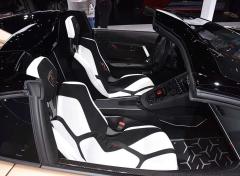 High Quality Fast Delivery Dry Carbon Fiber Floor Mats for Lamborghini Aventador LP700 Upgrade to SVJ Interior Parts