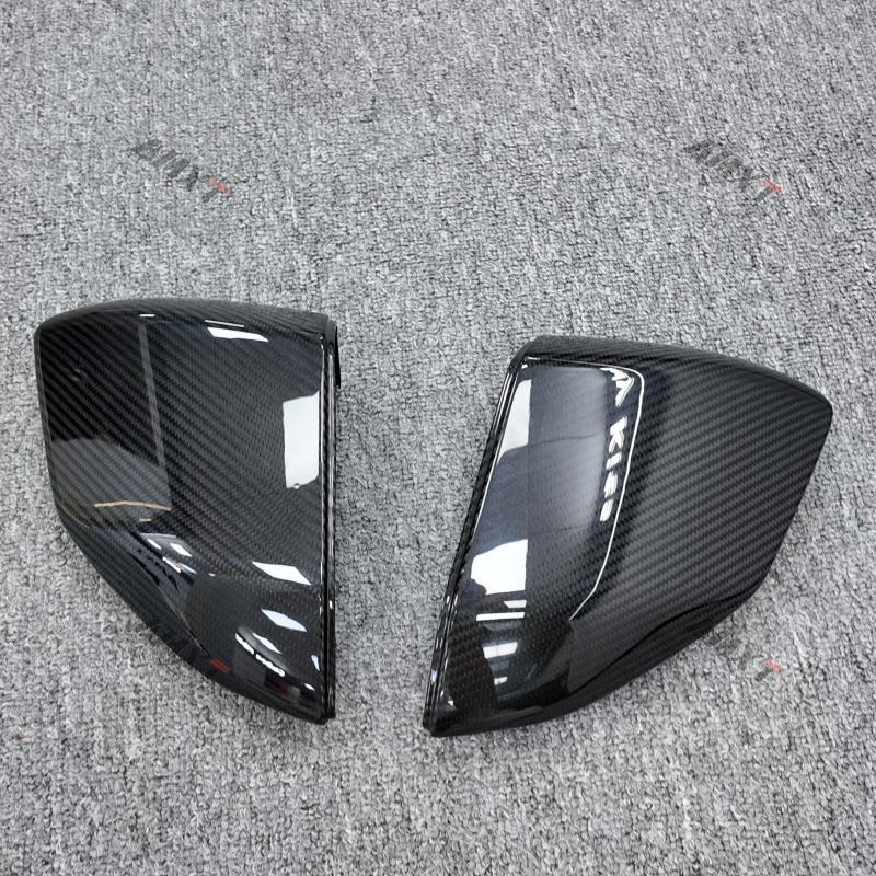 Dry Carbon Fiber Duke Side Mirror Cover Rear Mirror Cover for Lamborghini Revuelto
