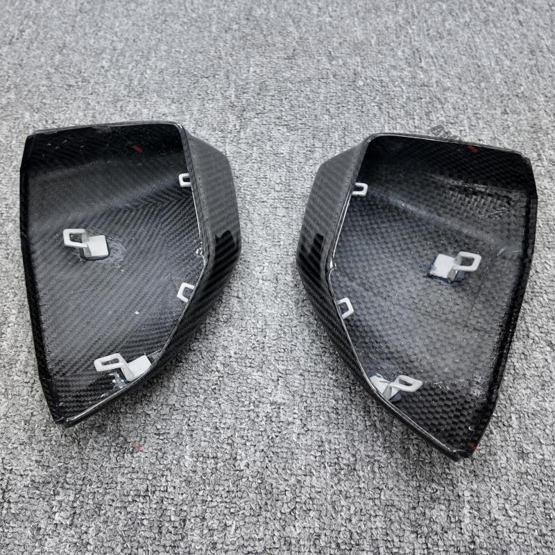 Dry Carbon Fiber Duke Side Mirror Cover Rear Mirror Cover for Lamborghini Revuelto