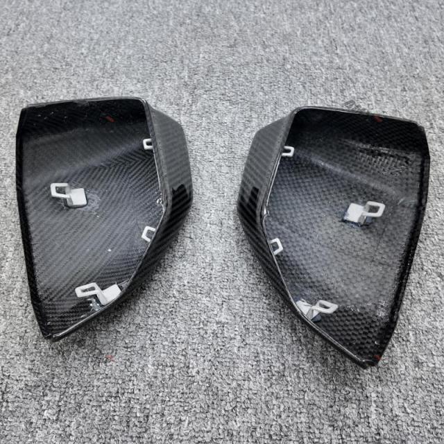 Dry Carbon Fiber Duke Side Mirror Cover Rear Mirror Cover for Lamborghini Revuelto