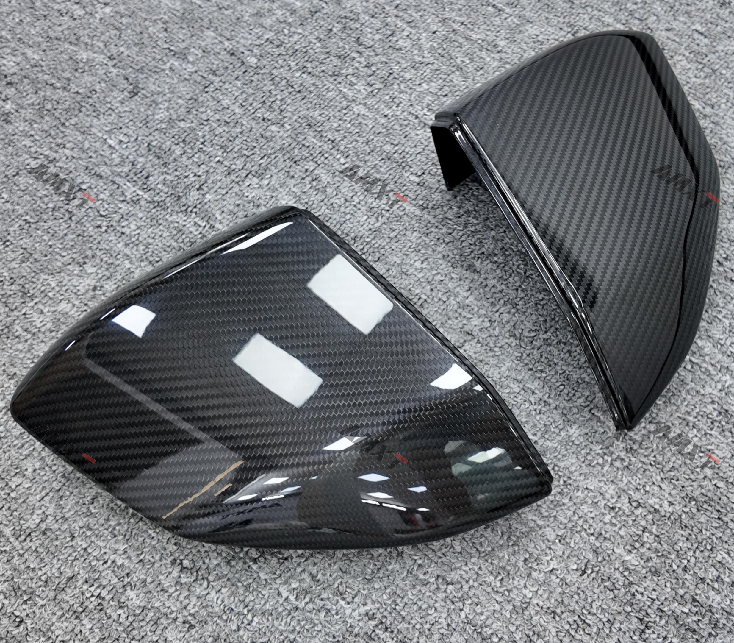 Dry Carbon Fiber Duke Side Mirror Cover Rear Mirror Cover for Lamborghini Revuelto