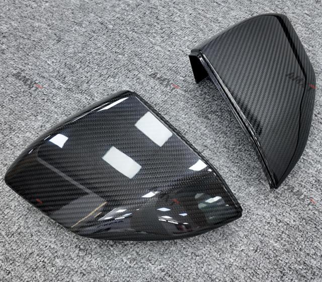 Dry Carbon Fiber Duke Side Mirror Cover Rear Mirror Cover for Lamborghini Revuelto