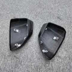 Dry Carbon Fiber Duke Side Mirror Cover Rear Mirror Cover for Lamborghini Revuelto