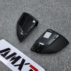 Dry Carbon Fiber Duke Side Mirror Cover Rear Mirror Cover for Lamborghini Revuelto