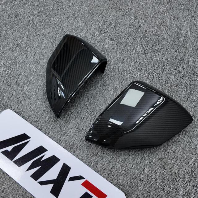 Dry Carbon Fiber Duke Side Mirror Cover Rear Mirror Cover for Lamborghini Revuelto