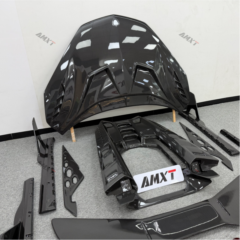 Dry Carbon Fiber Car Duke Body Kits for Lamborghini Revuelto