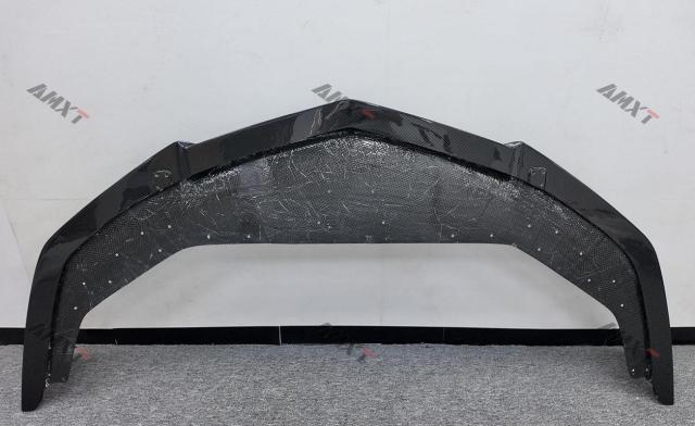 Dry Fiber DUKE Car Front Lip Front Bumper Lip for Lamborghini Revuelto Good Fitment
