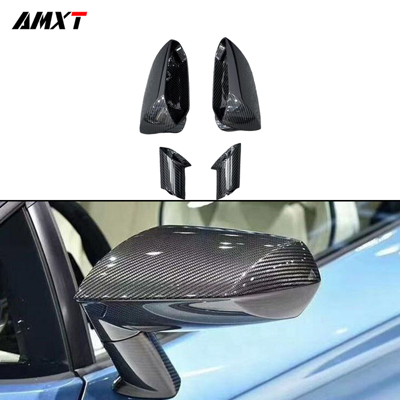 Dry Carbon Fiber Rearview Mirror Cover Shell Housing for Aventador S SVJ Roadster LP700 LP720 LP740 LP750 2017 2020