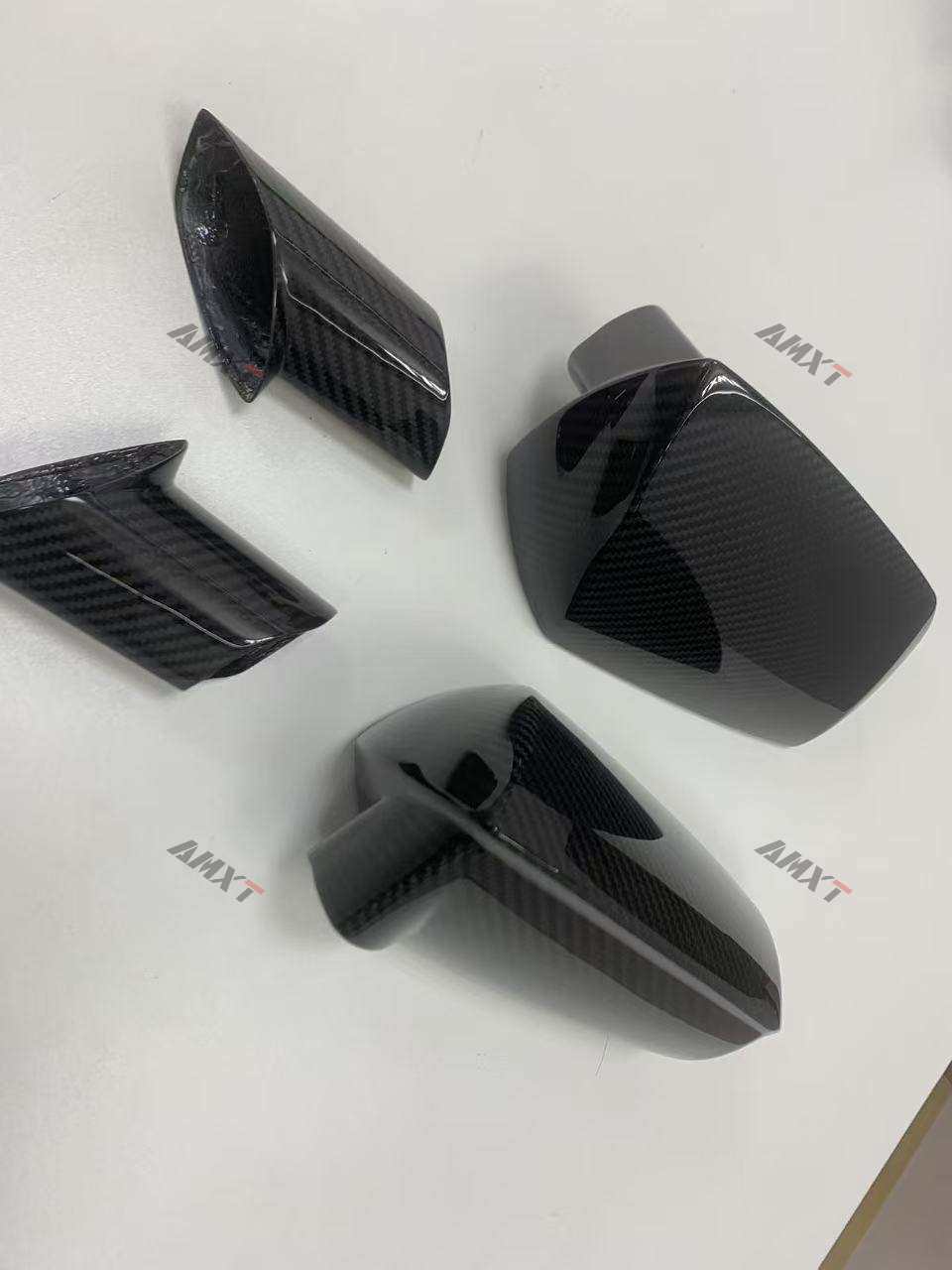 Dry Carbon Fiber Rearview Mirror Cover Shell Housing for Aventador S SVJ Roadster LP700 LP720 LP740 LP750 2017 2020