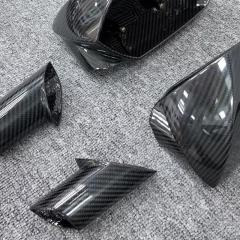 Dry Carbon Fiber Rearview Mirror Cover Shell Housing for Aventador S SVJ Roadster LP700 LP720 LP740 LP750 2017 2020