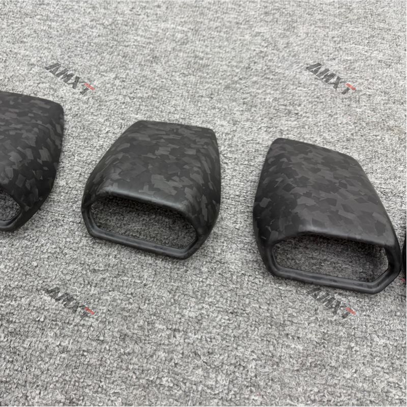 Dry Carbon Fiber Sports Interior AC Cover Vent Air Conditioner Outlet for Lamborghini Huracan