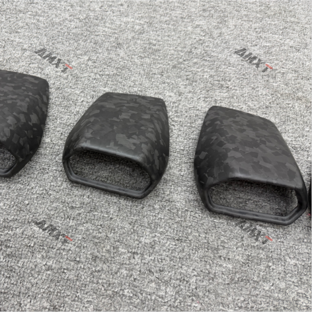 Dry Carbon Fiber Sports Interior AC Cover Vent Air Conditioner Outlet for Lamborghini Huracan