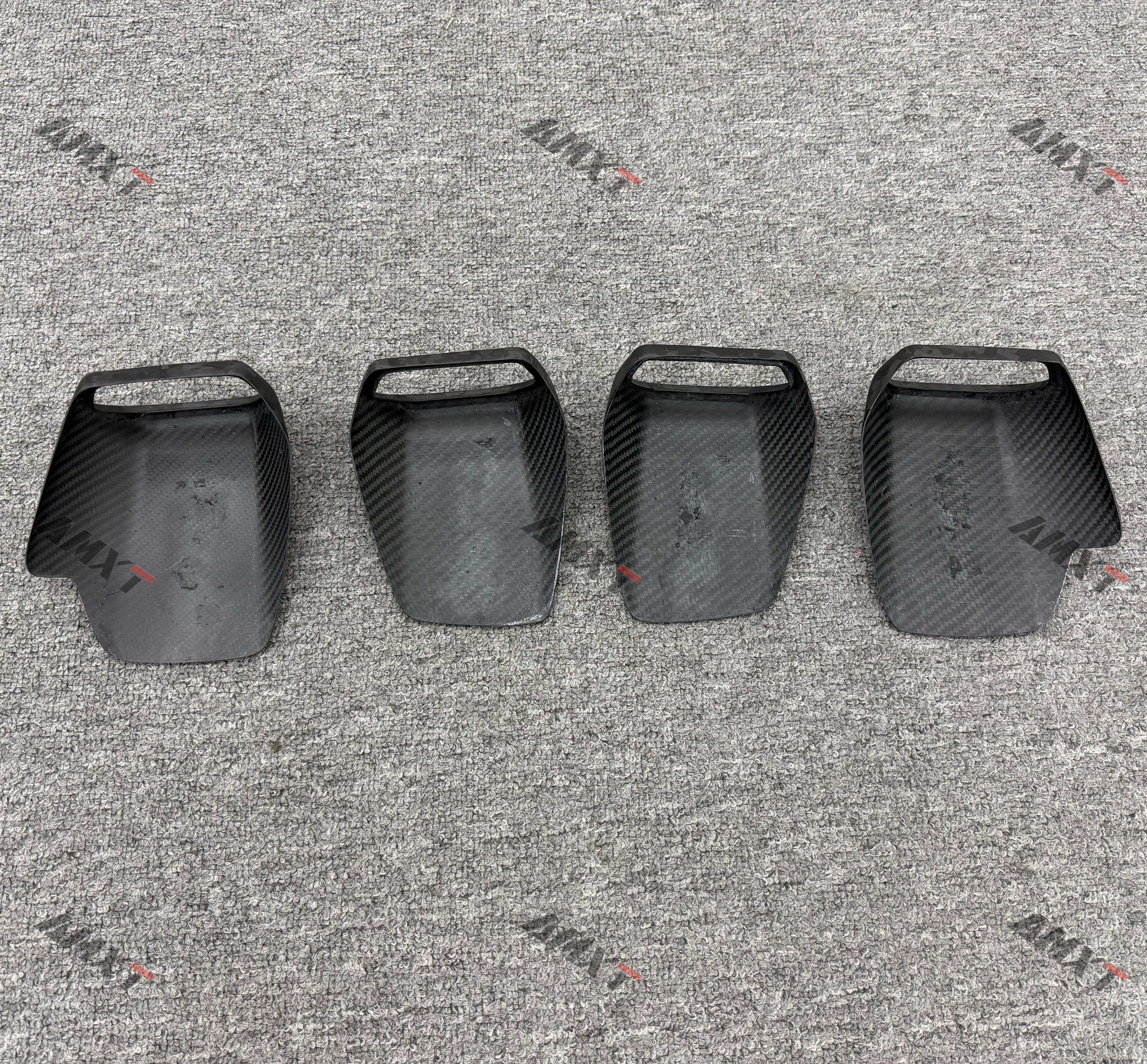 Dry Carbon Fiber Sports Interior AC Cover Vent Air Conditioner Outlet for Lamborghini Huracan