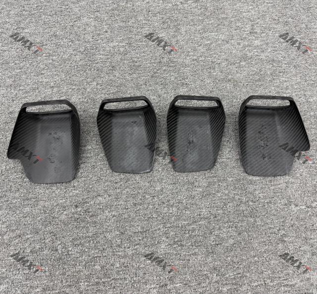 Dry Carbon Fiber Sports Interior AC Cover Vent Air Conditioner Outlet for Lamborghini Huracan