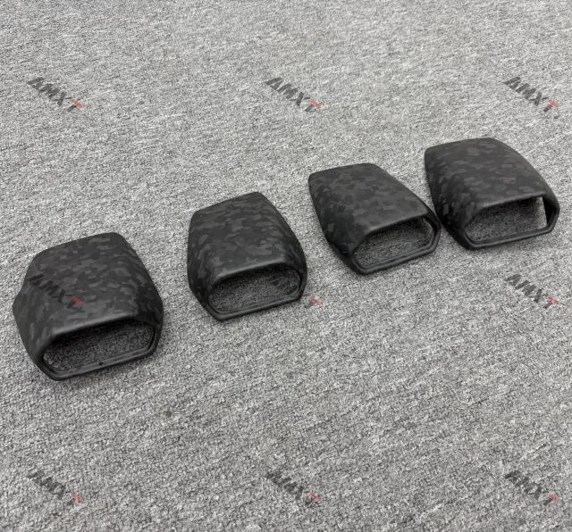 Dry Carbon Fiber Sports Interior AC Cover Vent Air Conditioner Outlet for Lamborghini Huracan