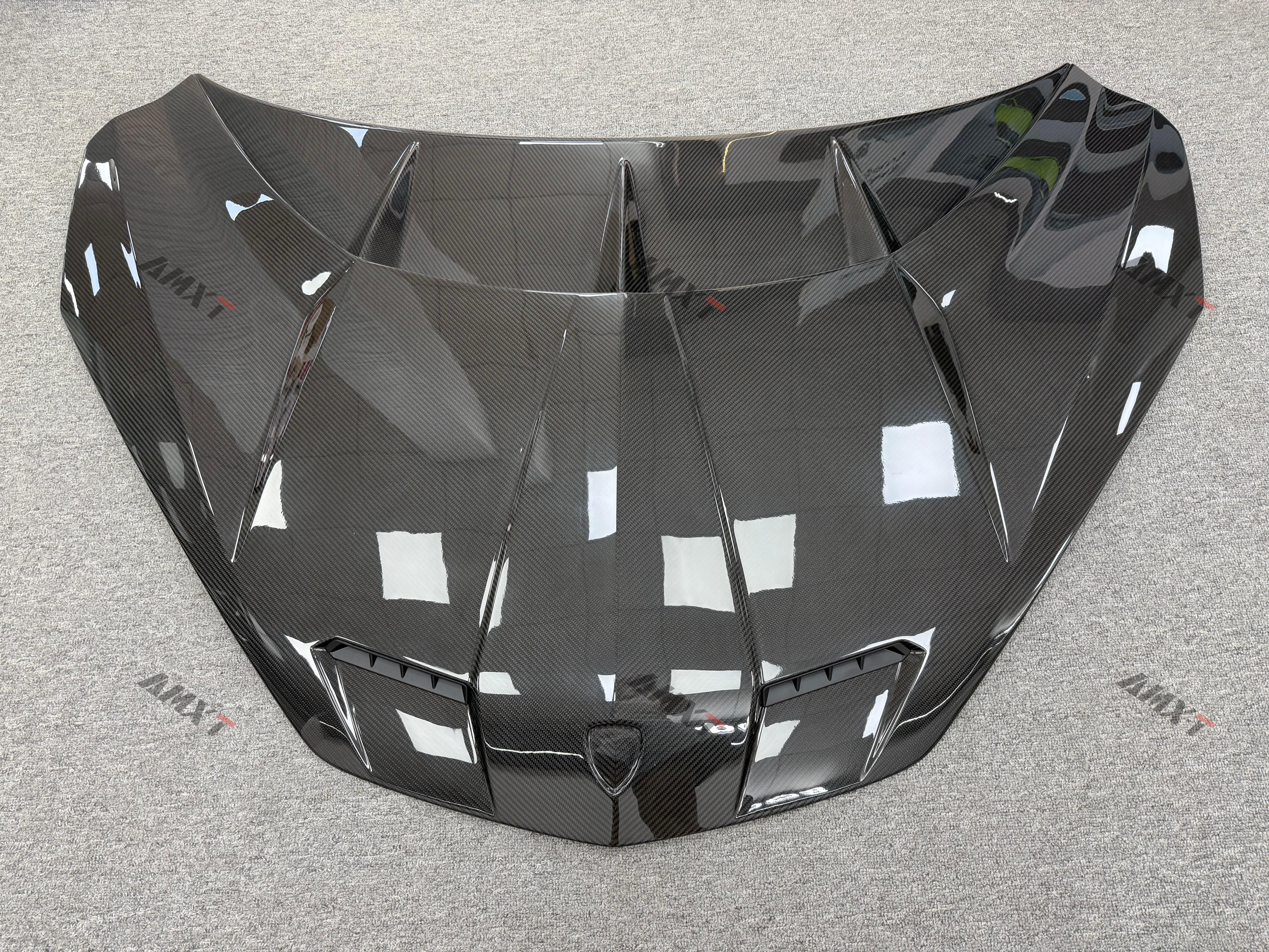 Dry Carbon 1016 Hood Car Engine Hood Bonnet for Lamborghini Revuelto