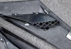Dry Carbon Fiber SVJ Roof Scoop Vent Air Intake for Lamborghini Aventador S SV