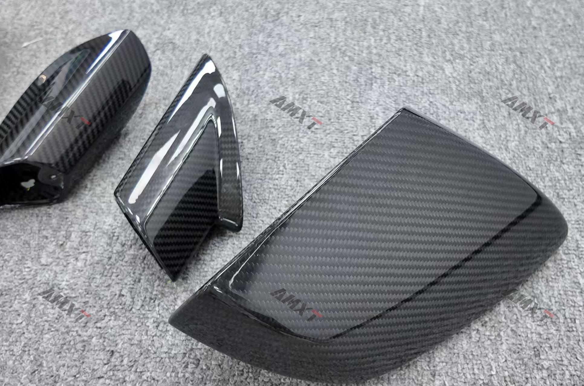 Dry Carbon OEM Rear Mirror Cover for Lamborghini Huracan LP580 610