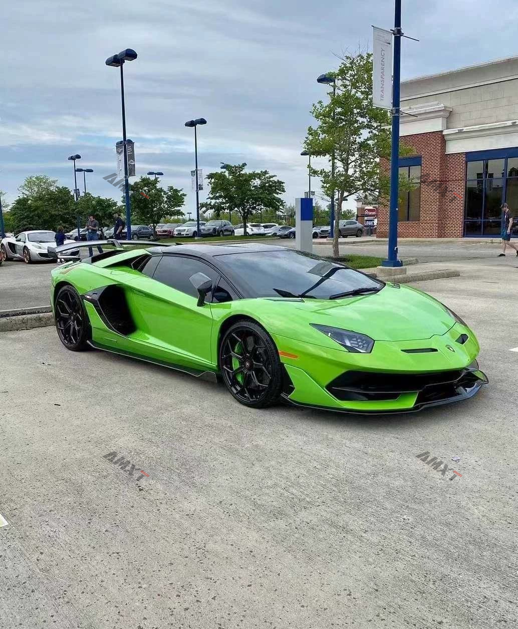 High Quality Fast Delivery Whole Sale Price Dry Carbon Fiber SVJ Front Bumper Body Kits for Lamborghini Aventador LP700/LP720S