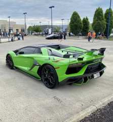 High Quality Fast Delivery Whole Sale Price Dry Carbon Fiber SVJ Front Bumper Body Kits for Lamborghini Aventador LP700/LP720S
