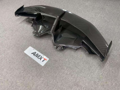 SVJ Style Spoiler Rear Wing High Quality Fast Delivery Dry Carbon Fiber Body Kits for Lamborghini Aventador