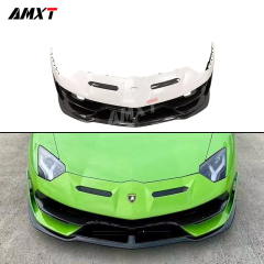 High Quality Fast Delivery Whole Sale Price Dry Carbon Fiber SVJ Front Bumper Body Kits for Lamborghini Aventador LP700/LP720S