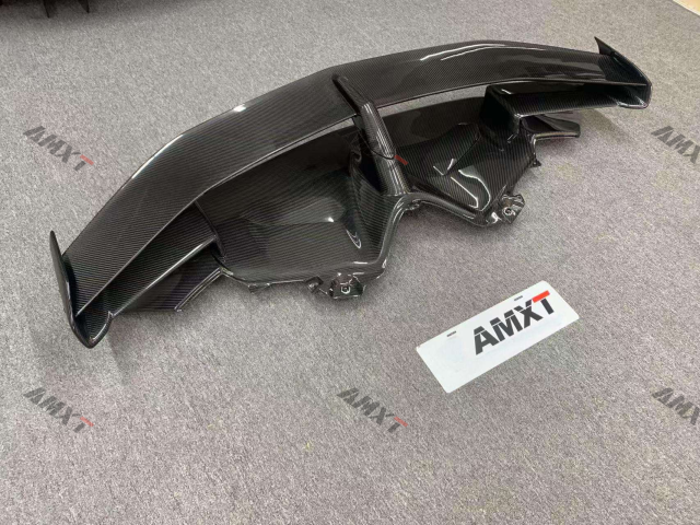 SVJ Style Spoiler Rear Wing High Quality Fast Delivery Dry Carbon Fiber Body Kits for Lamborghini Aventador