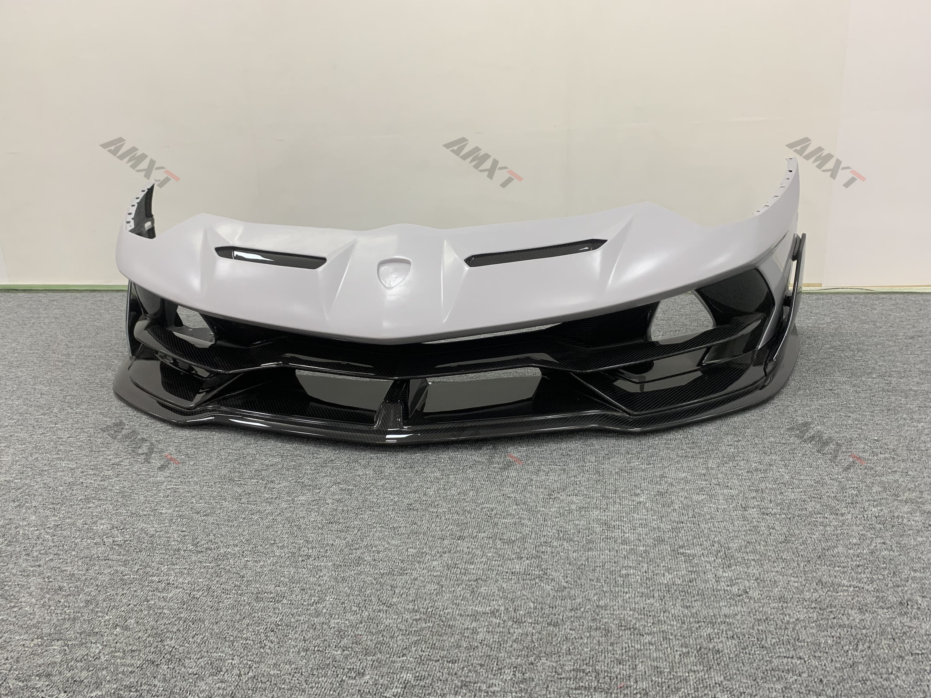 High Quality Fast Delivery Whole Sale Price Dry Carbon Fiber SVJ Front Bumper Body Kits for Lamborghini Aventador LP700/LP720S