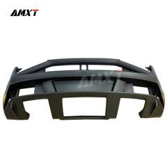 New High Quality Dry Carbon Fiber Car Rear Bumper for Gallardo-Bolt-On Installation Carbon Black 100% Fitment 2008-2013
