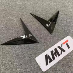 High Quality Dry Carbon Fiber Topcar Style Side Fender Vent Trim Carbon Black 100% Fittment Fast Delivery Whole Sale Price