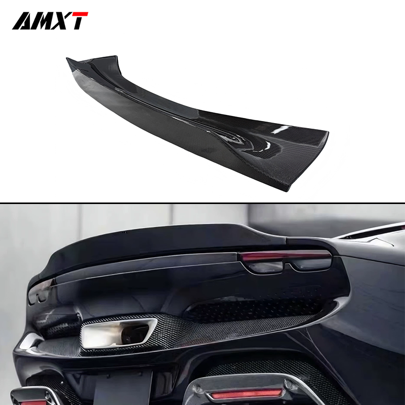 Excellent Quality Dry Carbon Fiber RYFT Rear Wing Spoiler Replacement for Ferrari 296