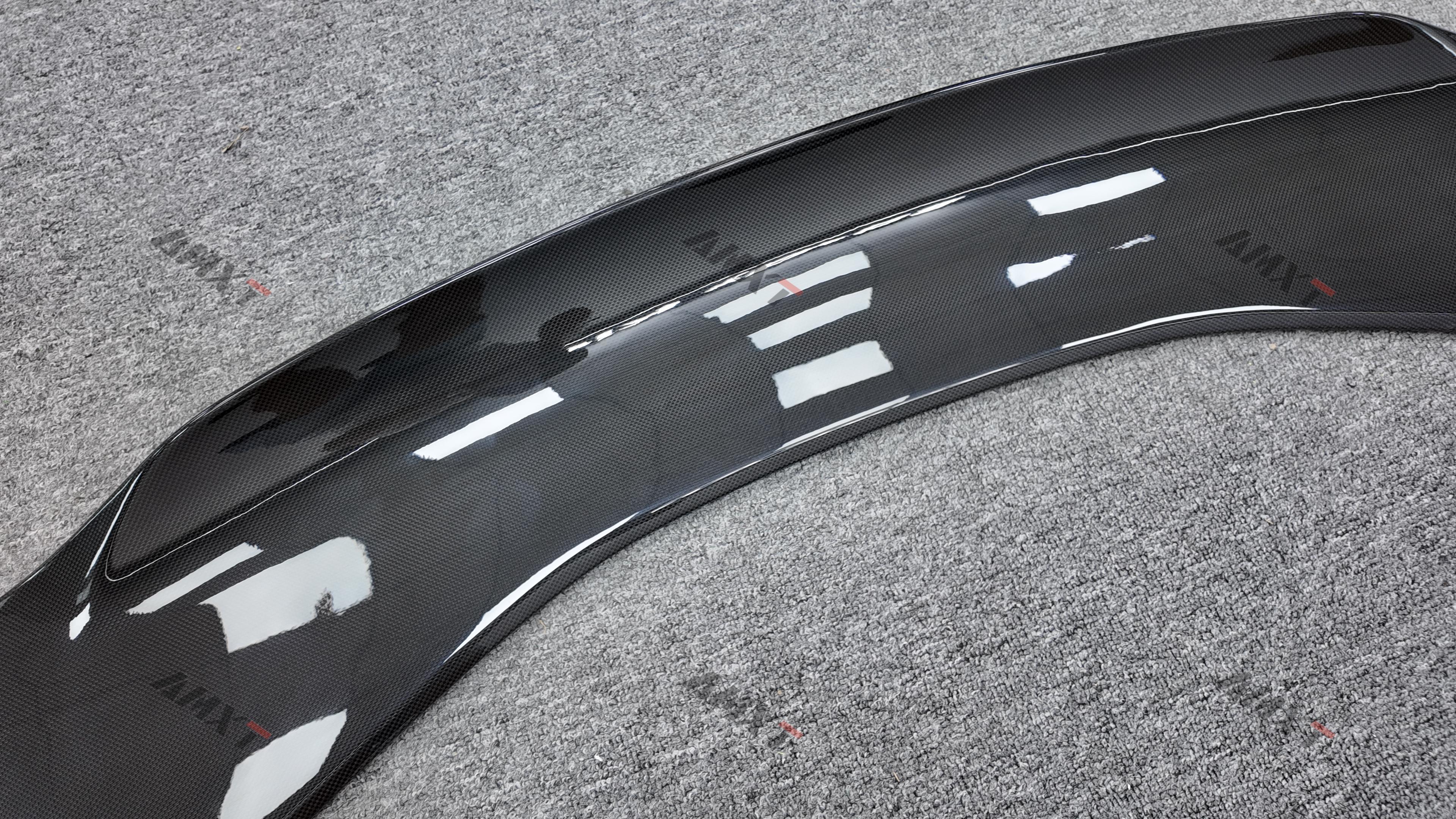 Excellent Quality Dry Carbon Fiber RYFT Rear Wing Spoiler Replacement for Ferrari 296