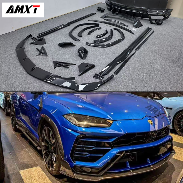 Urus Mansory Body Kits for Lamborghini Excellent Quality Fast Delivery Dry Carbon Fiber Front Lip Side Skirt Rear Diffuser Hood