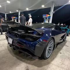 Carbon Fiber 1016 Rear Bumper Side Panel Body Kits for Mclaren 720S