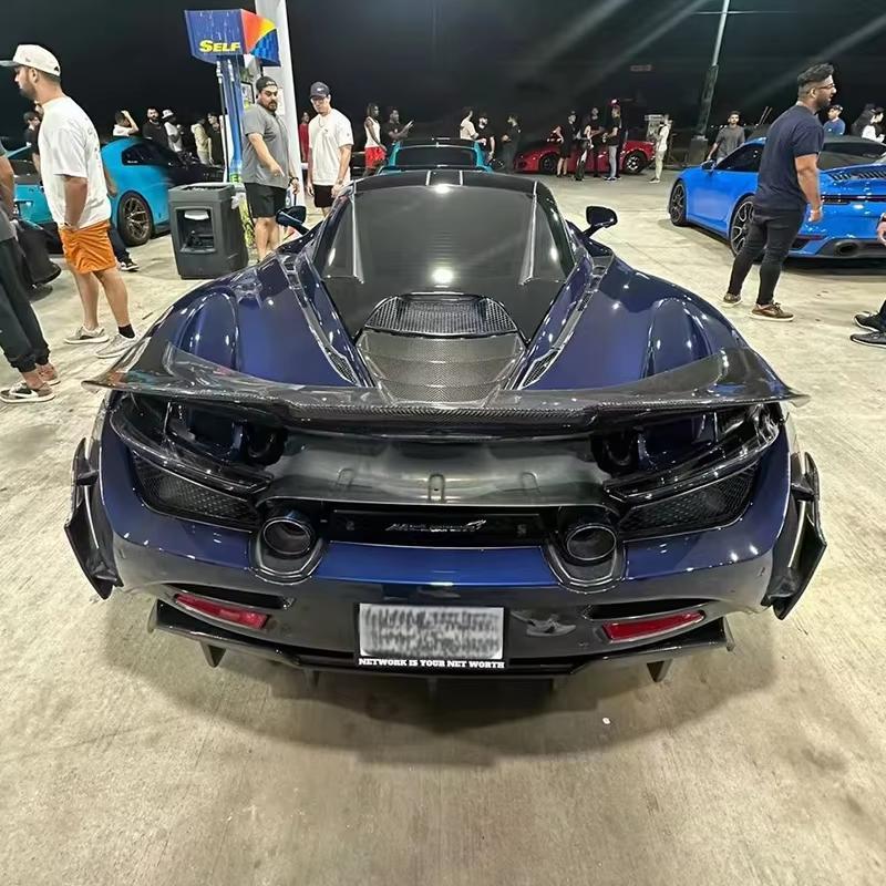 Carbon Fiber 1016 Rear Bumper Side Panel Body Kits for Mclaren 720S
