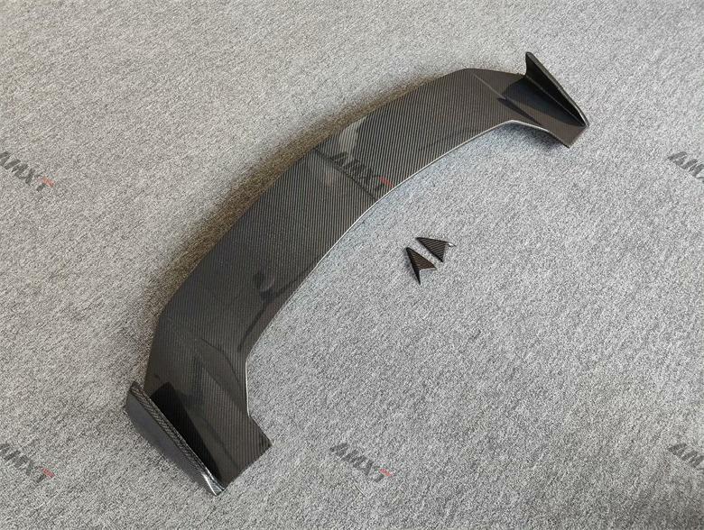 Topcar High Quality Dry Carbon Fiber Roof Spoiler (Wing) for URUS-Carbon Black Polished Finish Fast Delivery