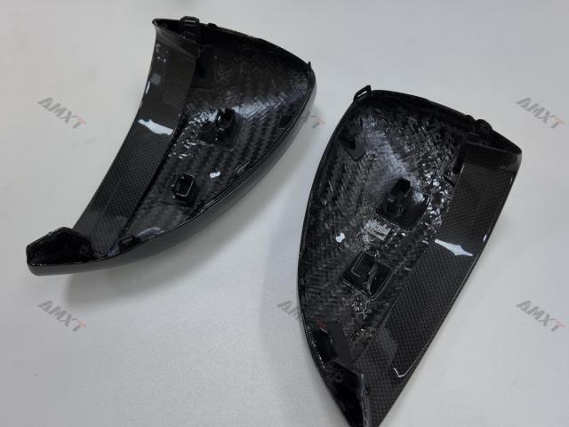 High Quality Fast Delivery Whole Sale Price Prepreg Dry Carbon Fiber Rear Mirror Cover Body Kits for Ferrari 296