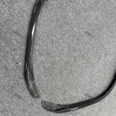 New Dry Carbon Black AP Style Bumper Front Corner Guard for 296 GTB-Bolt-On Installation