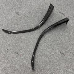 New Dry Carbon Black AP Style Bumper Front Corner Guard for 296 GTB-Bolt-On Installation