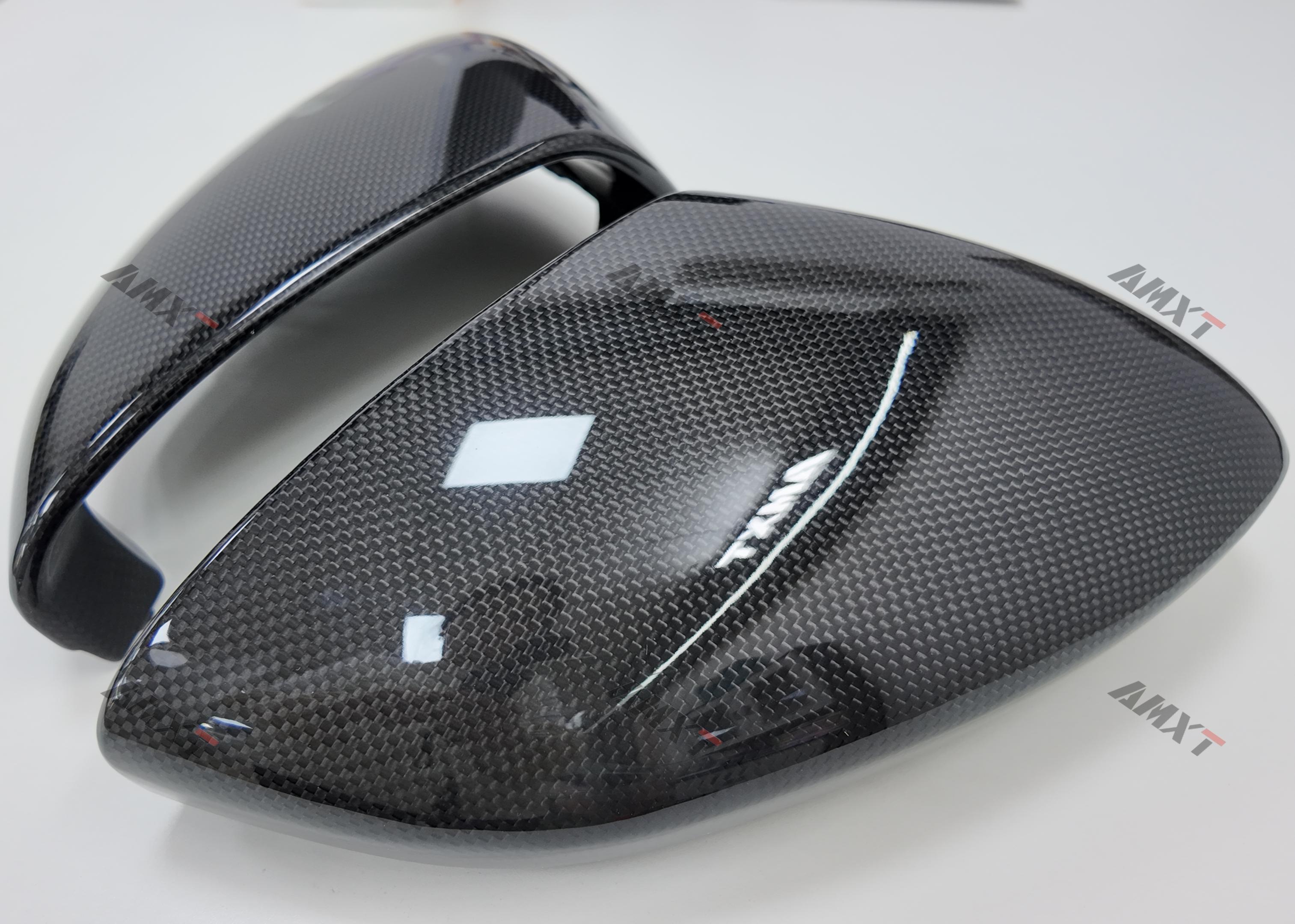 High Quality Fast Delivery Whole Sale Price Prepreg Dry Carbon Fiber Rear Mirror Cover Body Kits for Ferrari 296