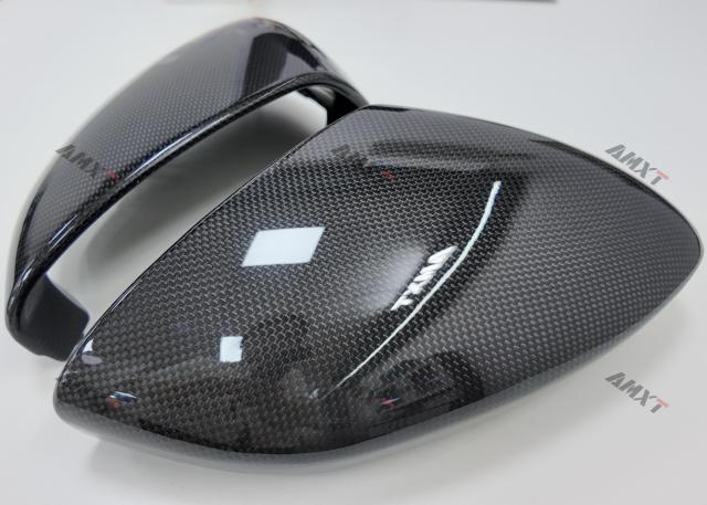 High Quality Fast Delivery Whole Sale Price Prepreg Dry Carbon Fiber Rear Mirror Cover Body Kits for Ferrari 296