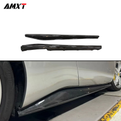 GTB Dry Carbon OEM Side Skirts for Ferrari 296 GTB-Black Easy Installation