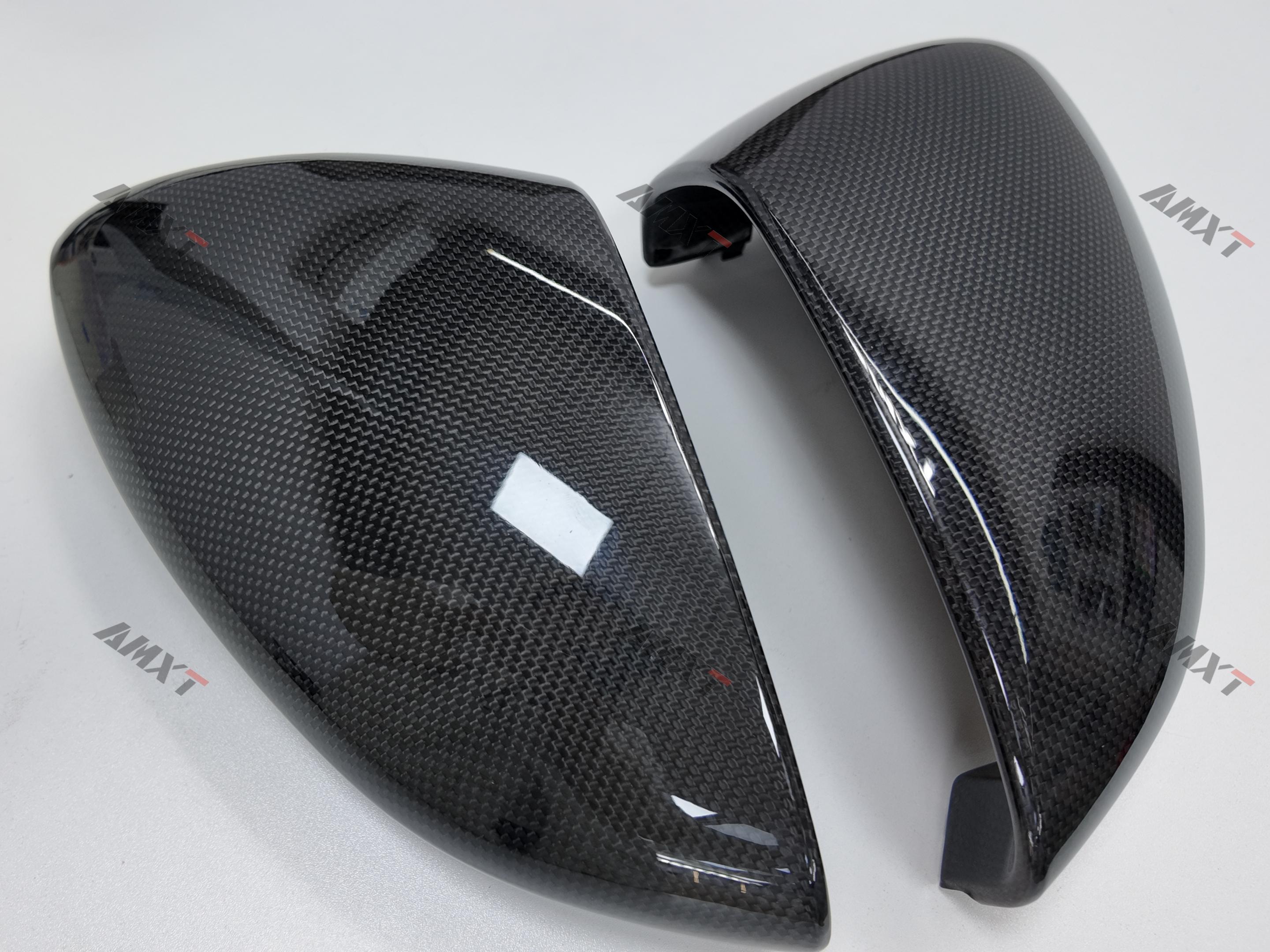 High Quality Fast Delivery Whole Sale Price Prepreg Dry Carbon Fiber Rear Mirror Cover Body Kits for Ferrari 296